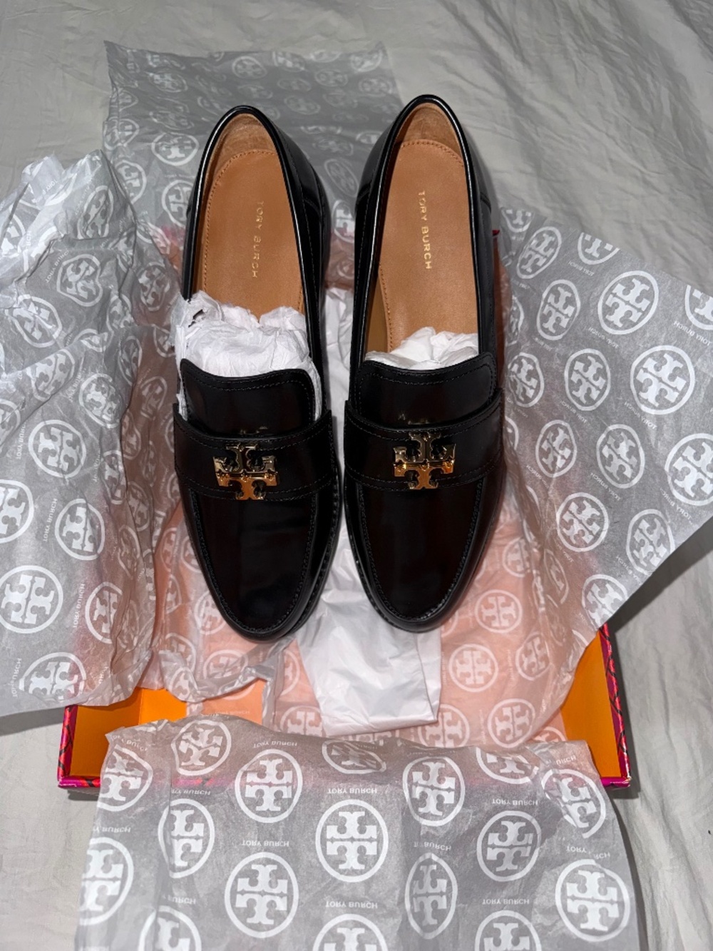 Tory Burch Mini EVERLY Chunky Loafers Cambridge (black)